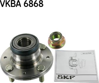 SKF VKBA 6868 - Təkər qovşağı, podşipnik dəsti furqanavto.az