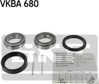 SKF VKBA 680 - Təkər qovşağı, podşipnik dəsti furqanavto.az