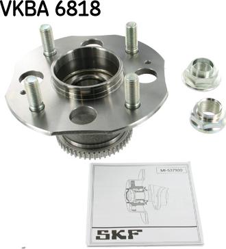 SKF VKBA 6818 - Təkər qovşağı, podşipnik dəsti furqanavto.az