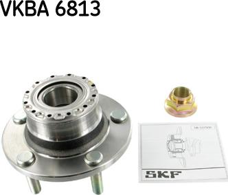 SKF VKBA 6813 - Təkər qovşağı, podşipnik dəsti furqanavto.az