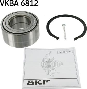 SKF VKBA 6812 - Təkər qovşağı, podşipnik dəsti furqanavto.az