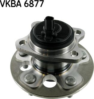 SKF VKBA 6877 - Təkər qovşağı, podşipnik dəsti furqanavto.az