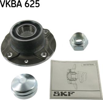 SKF VKBA 625 - Təkər qovşağı, podşipnik dəsti furqanavto.az