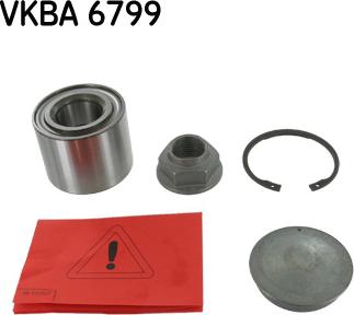 SKF VKBA 6799 - Təkər qovşağı, podşipnik dəsti furqanavto.az