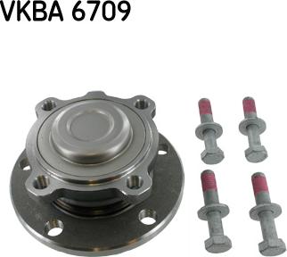 SKF VKBA 6709 - Təkər qovşağı, podşipnik dəsti furqanavto.az