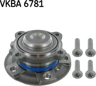 SKF VKBA 6781 - Təkər qovşağı, podşipnik dəsti www.furqanavto.az