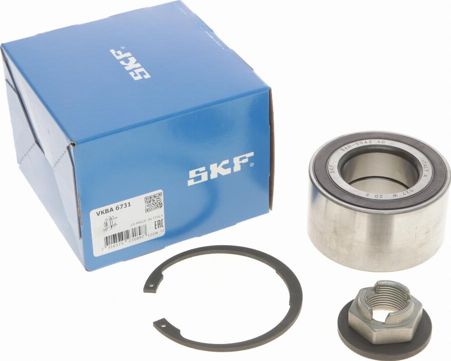 SKF VKBA 6731 - Təkər qovşağı, podşipnik dəsti furqanavto.az