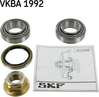 SKF VKBA 1992 - Təkər qovşağı, podşipnik dəsti furqanavto.az