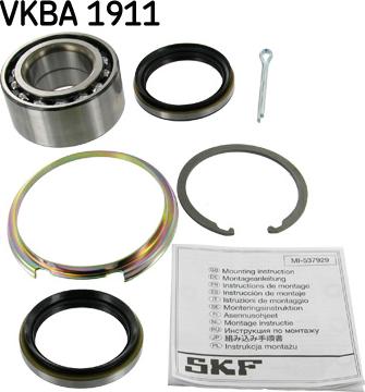 SKF VKBA 1911 - Təkər qovşağı, podşipnik dəsti furqanavto.az