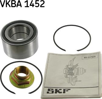 SKF VKBA 1452 - Təkər qovşağı, podşipnik dəsti furqanavto.az