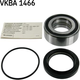 SKF VKBA 1466 - Təkər qovşağı, podşipnik dəsti furqanavto.az