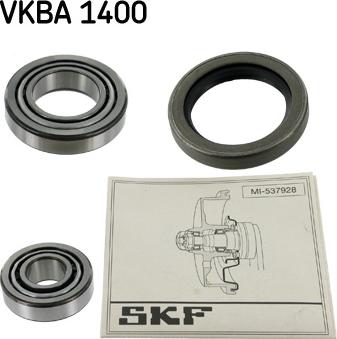 SKF VKBA 1400 - Təkər qovşağı, podşipnik dəsti furqanavto.az