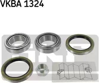 SKF VKBA 1324 - Təkər qovşağı, podşipnik dəsti furqanavto.az