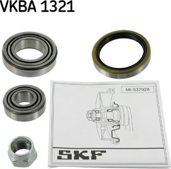 SKF VKBA 1321 - Təkər qovşağı, podşipnik dəsti furqanavto.az