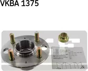 SKF VKBA 1375 - Təkər Qovşağı furqanavto.az