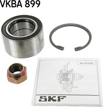 SKF VKBA 899 - Təkər qovşağı, podşipnik dəsti furqanavto.az