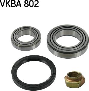 SKF VKBA 802 - Təkər qovşağı, podşipnik dəsti furqanavto.az
