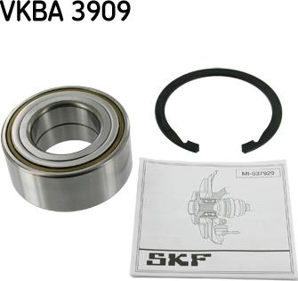 SKF VKBA 3909 - Təkər qovşağı, podşipnik dəsti furqanavto.az