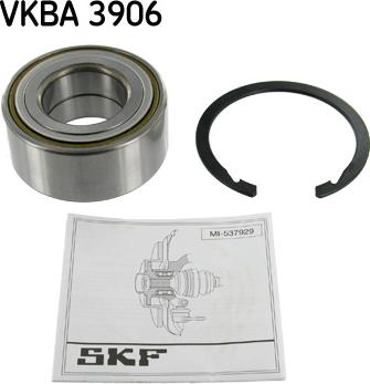 SKF VKBA 3906 - Təkər qovşağı, podşipnik dəsti furqanavto.az