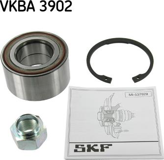 SKF VKBA 3902 - Təkər qovşağı, podşipnik dəsti furqanavto.az
