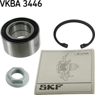 SKF VKBA 3446 - Təkər qovşağı, podşipnik dəsti furqanavto.az