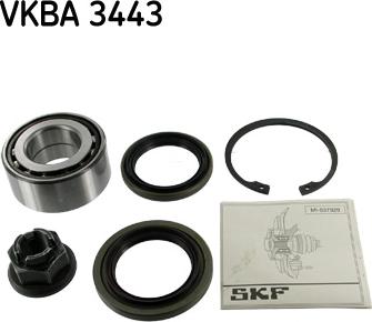 SKF VKBA 3443 - Təkər qovşağı, podşipnik dəsti furqanavto.az