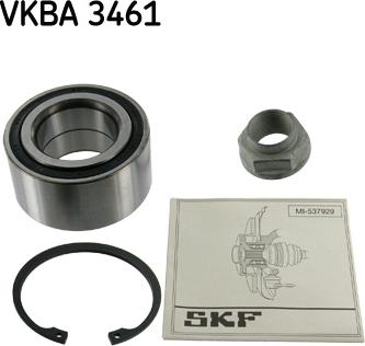 SKF VKBA 3461 - Təkər qovşağı, podşipnik dəsti furqanavto.az