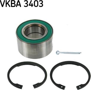 SKF VKBA 3403 - Təkər qovşağı, podşipnik dəsti furqanavto.az