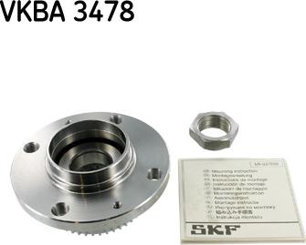 SKF VKBA 3478 - Təkər Qovşağı furqanavto.az