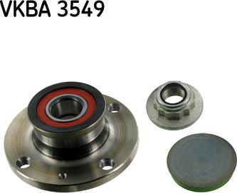 SKF VKBA 3549 - Təkər qovşağı, podşipnik dəsti furqanavto.az