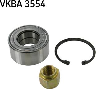 SKF VKBA 3554 - Təkər qovşağı, podşipnik dəsti furqanavto.az