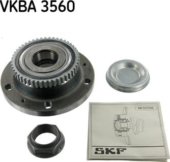 SKF VKBA 3560 - Təkər qovşağı, podşipnik dəsti furqanavto.az