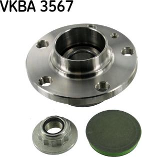 SKF VKBA 3567 - Təkər qovşağı, podşipnik dəsti furqanavto.az