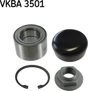 SKF VKBA 3501 - Təkər qovşağı, podşipnik dəsti furqanavto.az