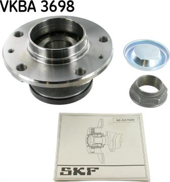 SKF VKBA 3698 - Təkər qovşağı, podşipnik dəsti furqanavto.az