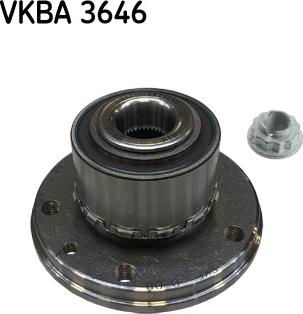 SKF VKBA 3646 - Təkər qovşağı, podşipnik dəsti furqanavto.az