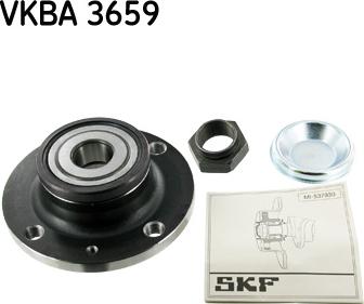 SKF VKBA 3659 - Təkər qovşağı, podşipnik dəsti furqanavto.az