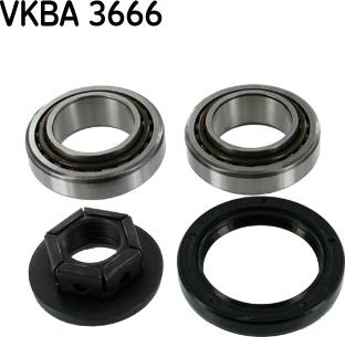 SKF VKBA 3666 - Təkər qovşağı, podşipnik dəsti furqanavto.az