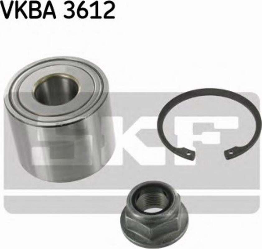 SKF VKBA 3612 - Təkər qovşağı, podşipnik dəsti furqanavto.az