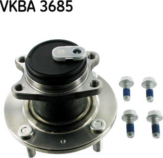 SKF VKBA 3685 - Təkər qovşağı, podşipnik dəsti furqanavto.az