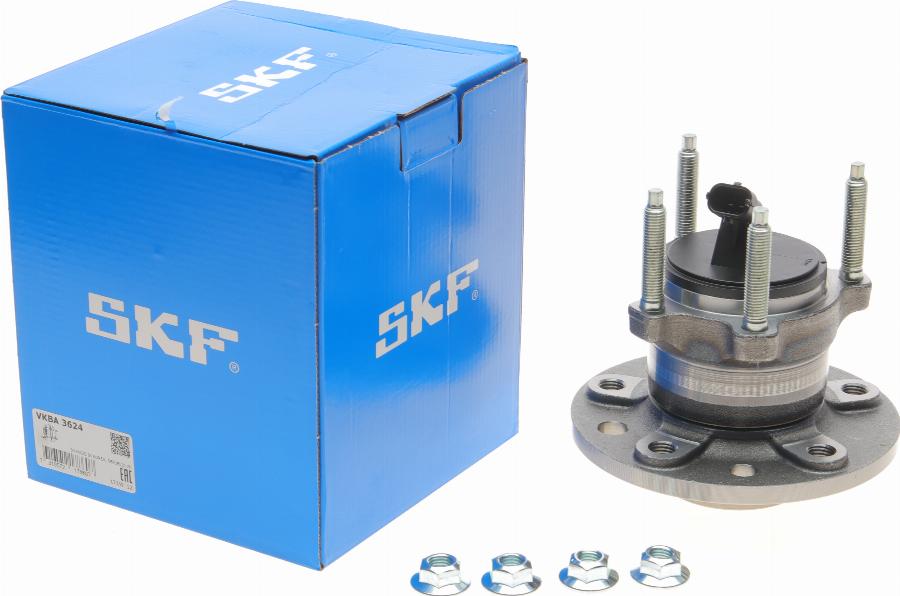 SKF VKBA 3624 - Təkər qovşağı, podşipnik dəsti furqanavto.az