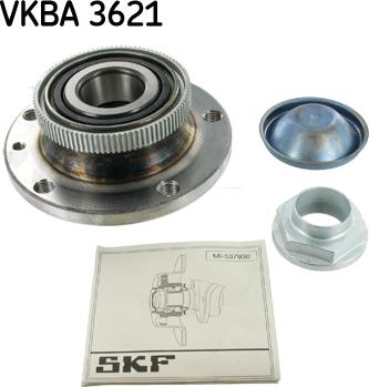 SKF VKBA 3621 - Təkər qovşağı, podşipnik dəsti furqanavto.az