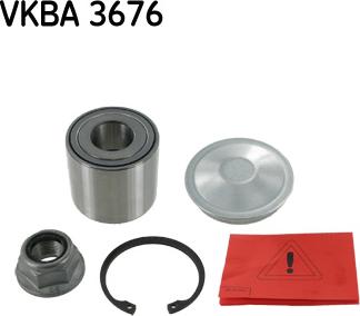 SKF VKBA 3676 - Təkər qovşağı, podşipnik dəsti furqanavto.az