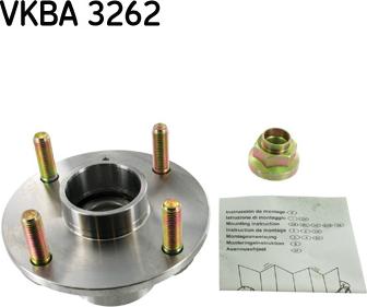 SKF VKBA 3262 - Təkər qovşağı, podşipnik dəsti furqanavto.az