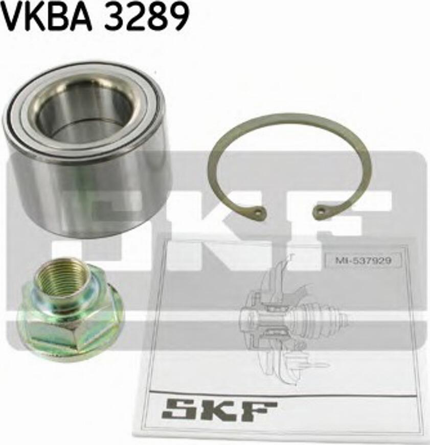 SKF VKBA3289 - Təkər qovşağı, podşipnik dəsti furqanavto.az