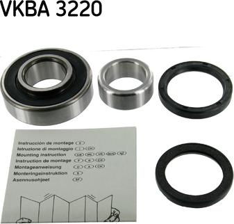 SKF VKBA 3220 - Təkər qovşağı, podşipnik dəsti furqanavto.az