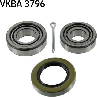 SKF VKBA 3796 - Təkər qovşağı, podşipnik dəsti furqanavto.az