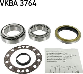 SKF VKBA 3764 - Təkər qovşağı, podşipnik dəsti www.furqanavto.az