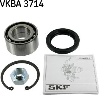 SKF VKBA 3714 - Təkər qovşağı, podşipnik dəsti furqanavto.az