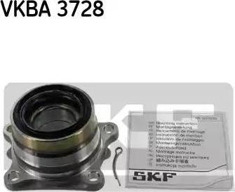 SKF VKBA 3728 - Təkər qovşağı, podşipnik dəsti furqanavto.az